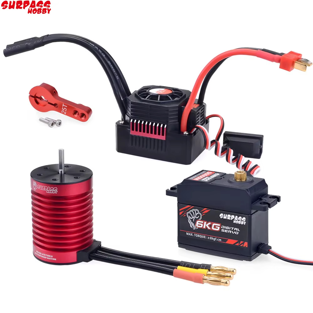Rc Hobby Motor - Surpass Hobby KK Waterproof F540 4370KV