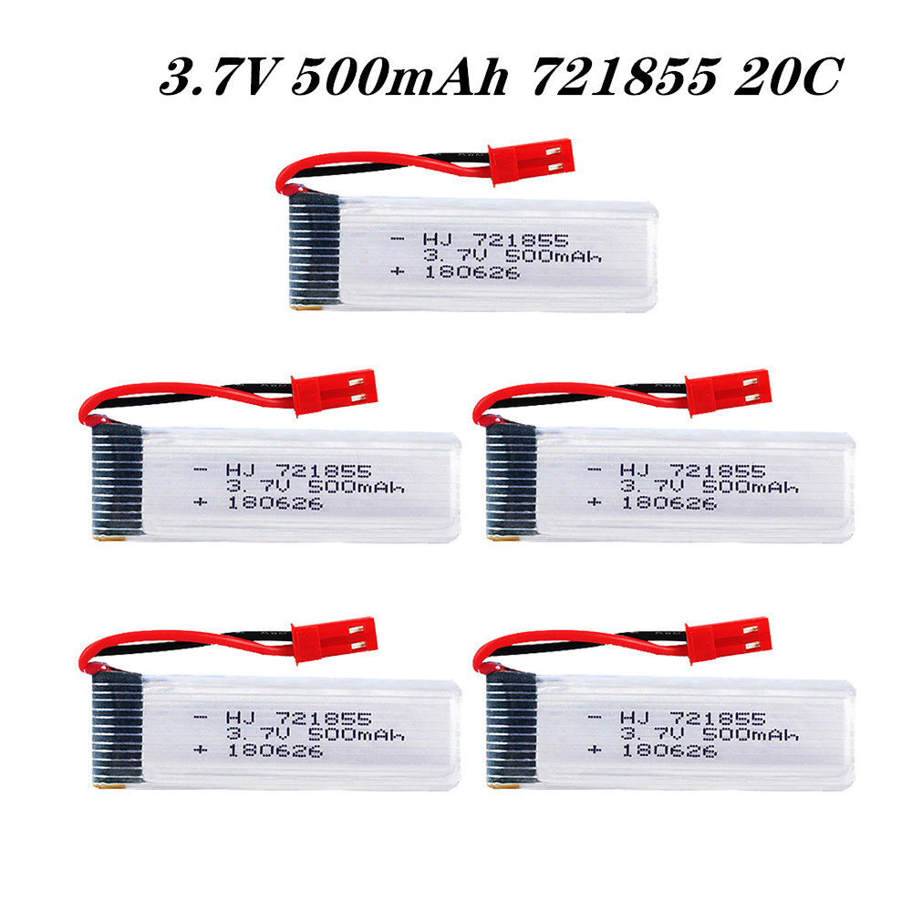 Rc Hobby Hub - High Rate 3.7V 500mAh 721855 20C