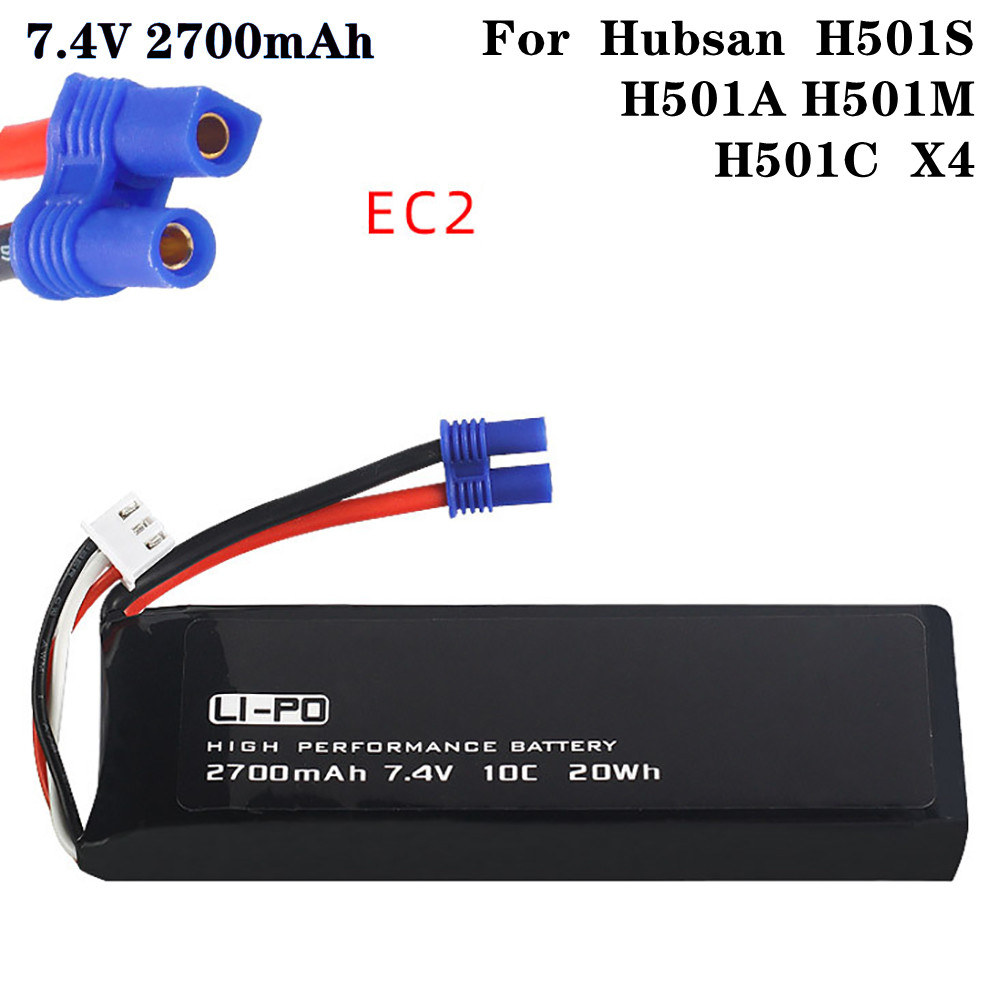 Rc Hobby Hub - 7.4V 2700mAh 10C Original Battery for