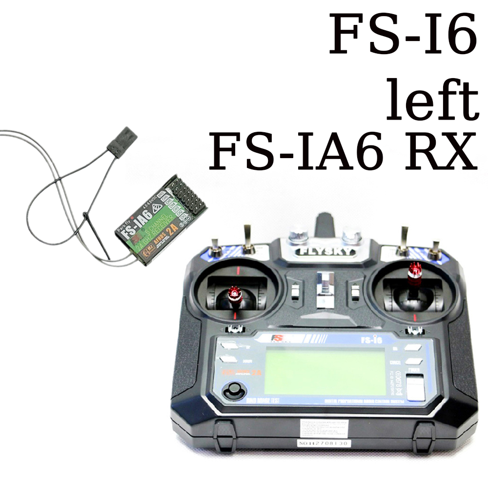 Fly Sky FS-i6 2.4G 6CH Remote  - Rc Hobbyking recension och pris