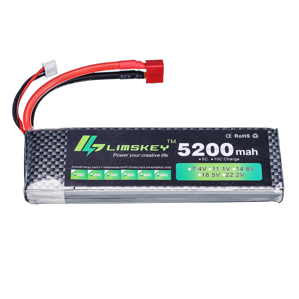 Limskey Power battery 7.4V 520 - Rc Hobby Hub recension och pris
