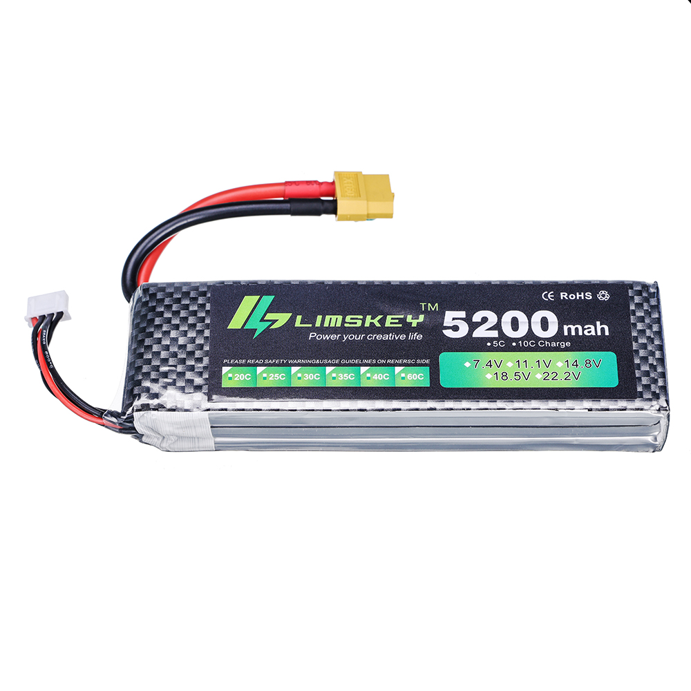Limskey Power battery 7.4V 520 - Rc Hobby Hub recension och pris