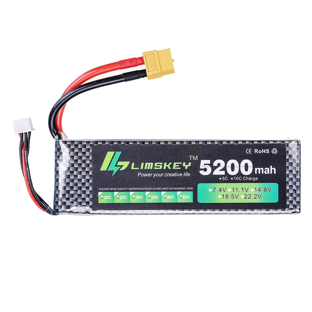 Limskey Power battery 7.4V 520 - Rc Hobby Hub recension och pris