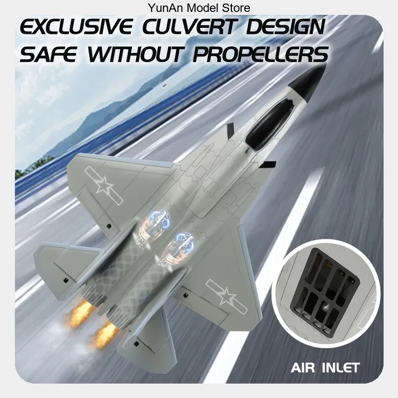 FX9631 4CH Ducted Fan Brushles - Rc Glider Foam Wing recension och pris