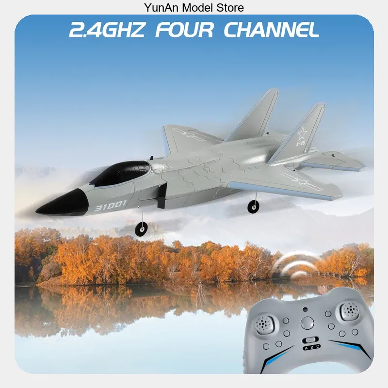 FX9631 4CH Ducted Fan Brushles - Rc Glider Foam Wing recension och pris