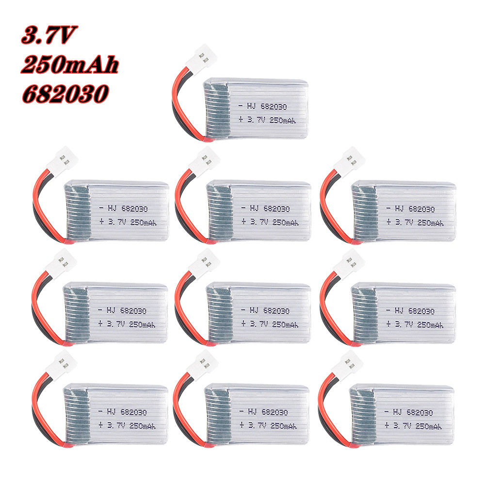 4/5/10pcs High Rate 3.7V 250mA - Rc Hobby Hub recension och pris