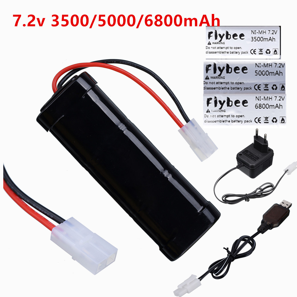 New 7.2V Battery 5000/6800mAh  - Rc Hobby Hub recension och pris
