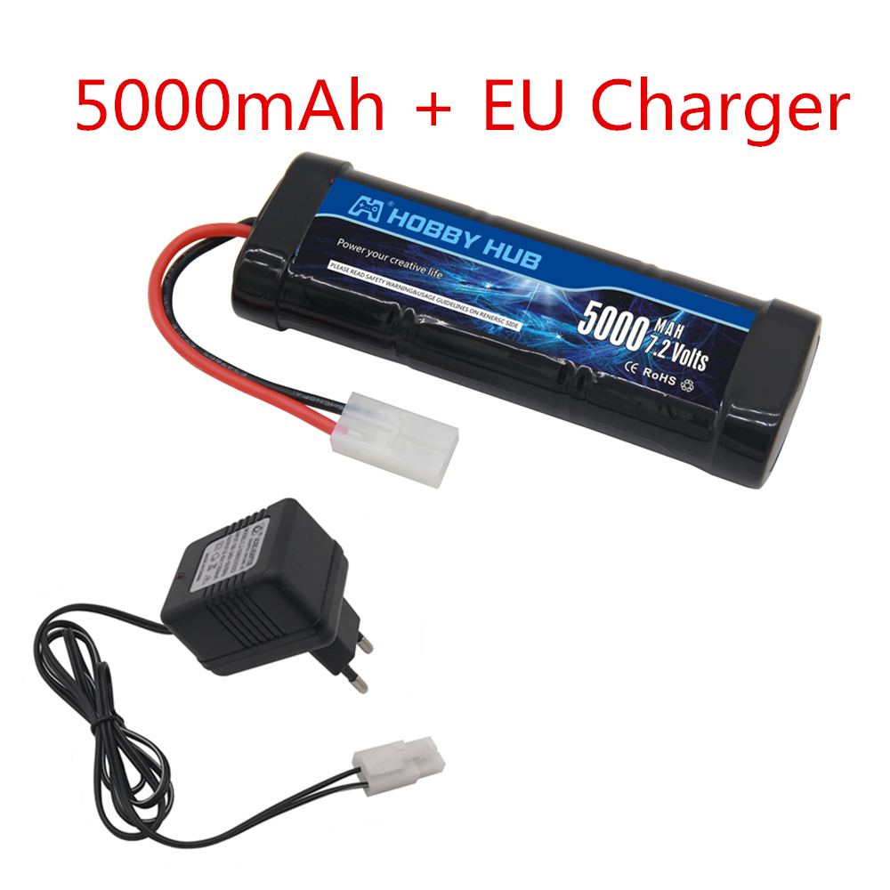 New 7.2V Battery 5000/6800mAh  - Rc Hobby Hub recension och pris