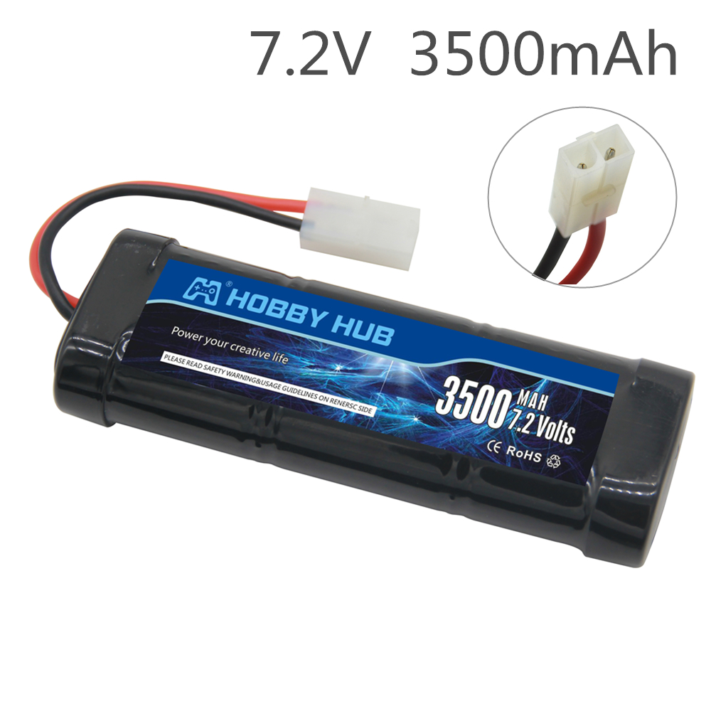 New 7.2V Battery 5000/6800mAh  - Rc Hobby Hub recension och pris