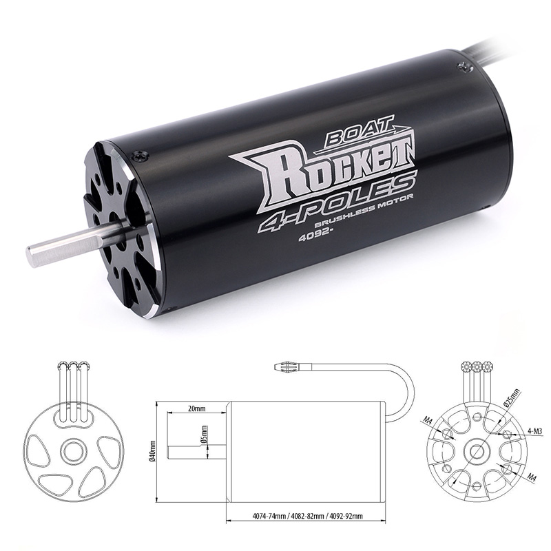 SURPASS HOBBY Rocket 4074 4082 - Rc Hobbyking recension och pris