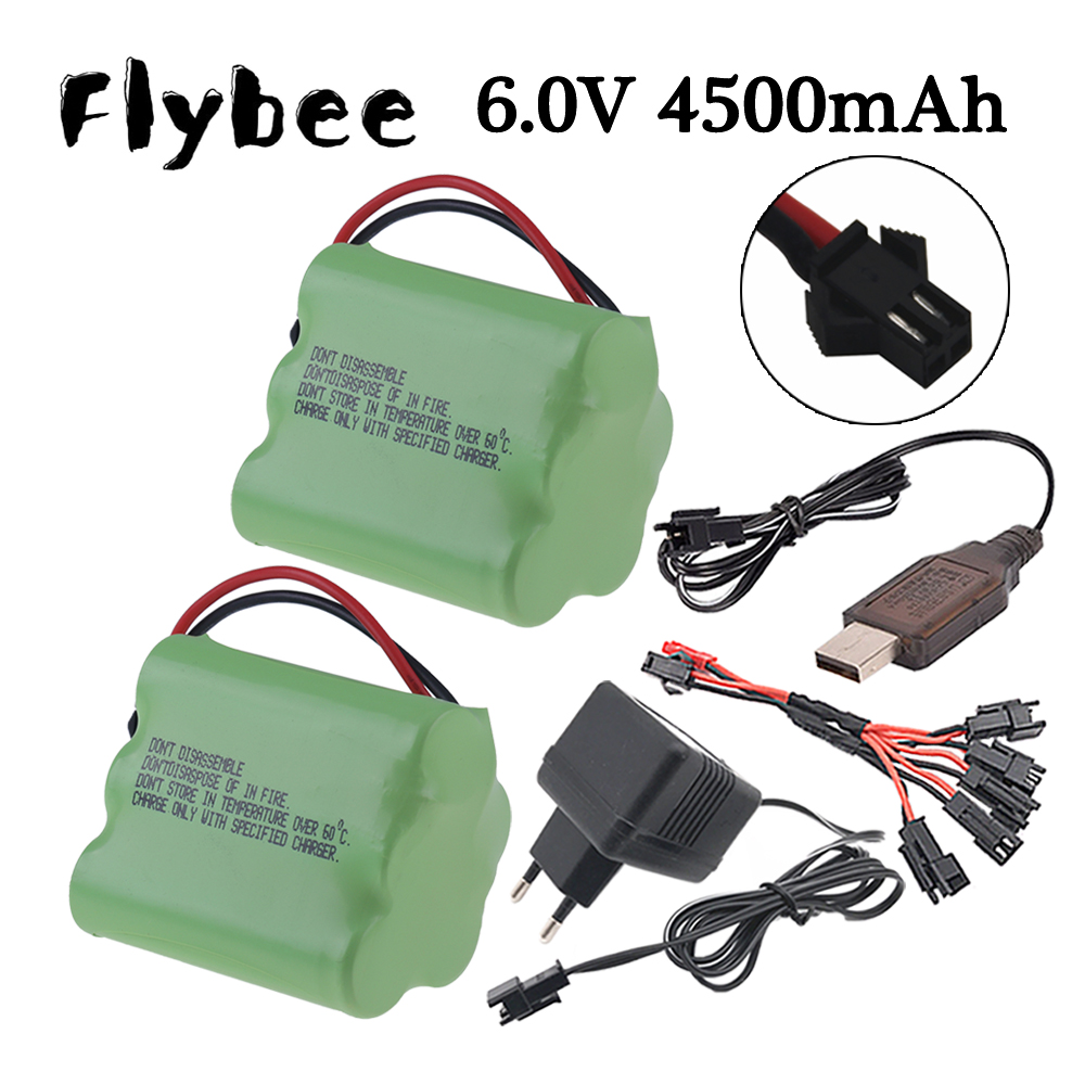 6v 4500mAh Ni-MH Battery SM Pl - Rc Hobby Hub recension och pris