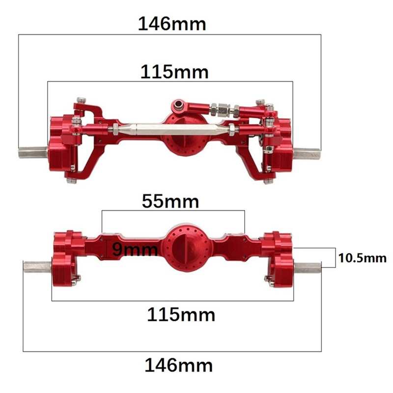 MN99S CNC Full Metal Front and - Rc Hobby Warehouse recension och pris