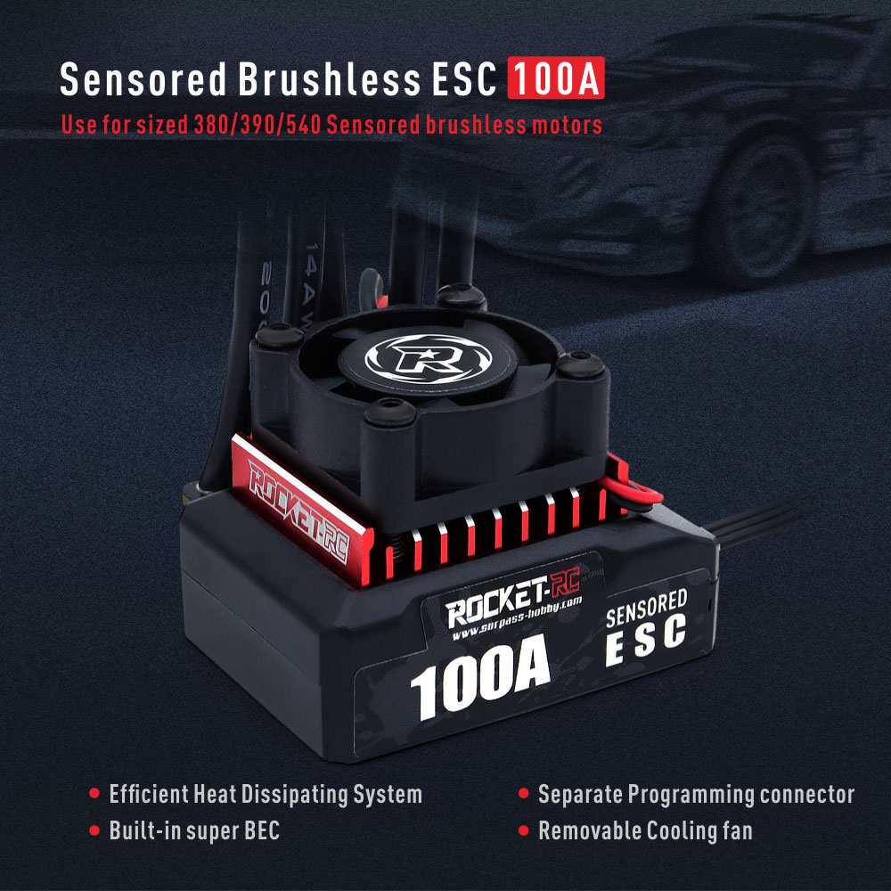 Rocket RC Sensored Brushless E - Rc Hobby Drift Car recension och pris