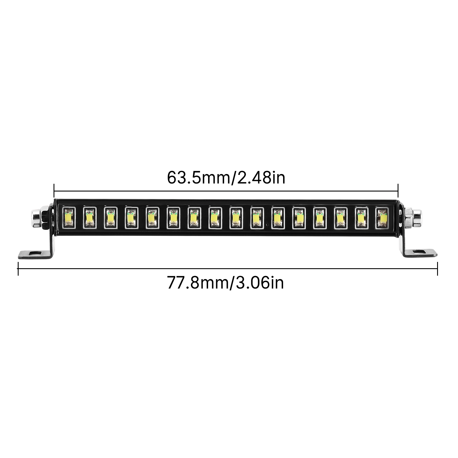 INJORA 16LED Metal Roof Light  - Rc Hobby Warehouse recension och pris