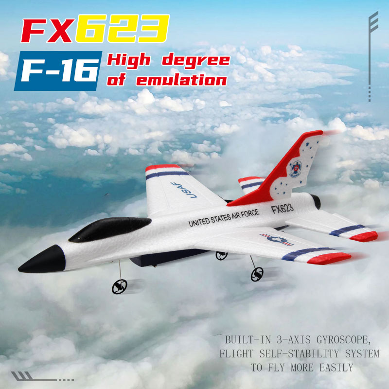 New Fx623/F16 RC Airplane Two  - Rc Glider Foam Wing recension och pris