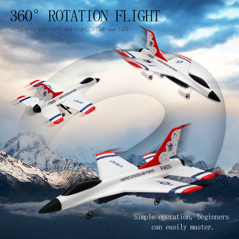 New Fx623/F16 RC Airplane Two  - Rc Glider Foam Wing recension och pris