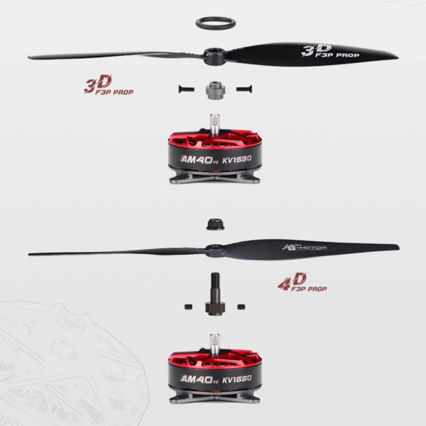 T-Hobby AM40 V2 3D/4D 2-3S Pow - Rc Hobby Motor recension och pris