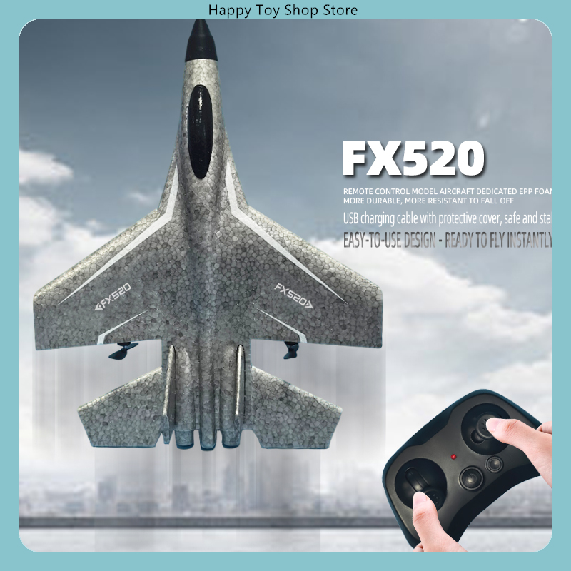 FX FX520 & FX535 2CH RC Fighte - Rc Glider Foam Wing recension och pris