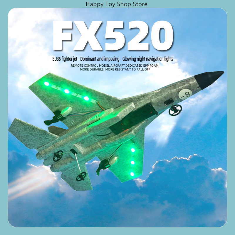 FX FX520 & FX535 2CH RC Fighte - Rc Glider Foam Wing recension och pris