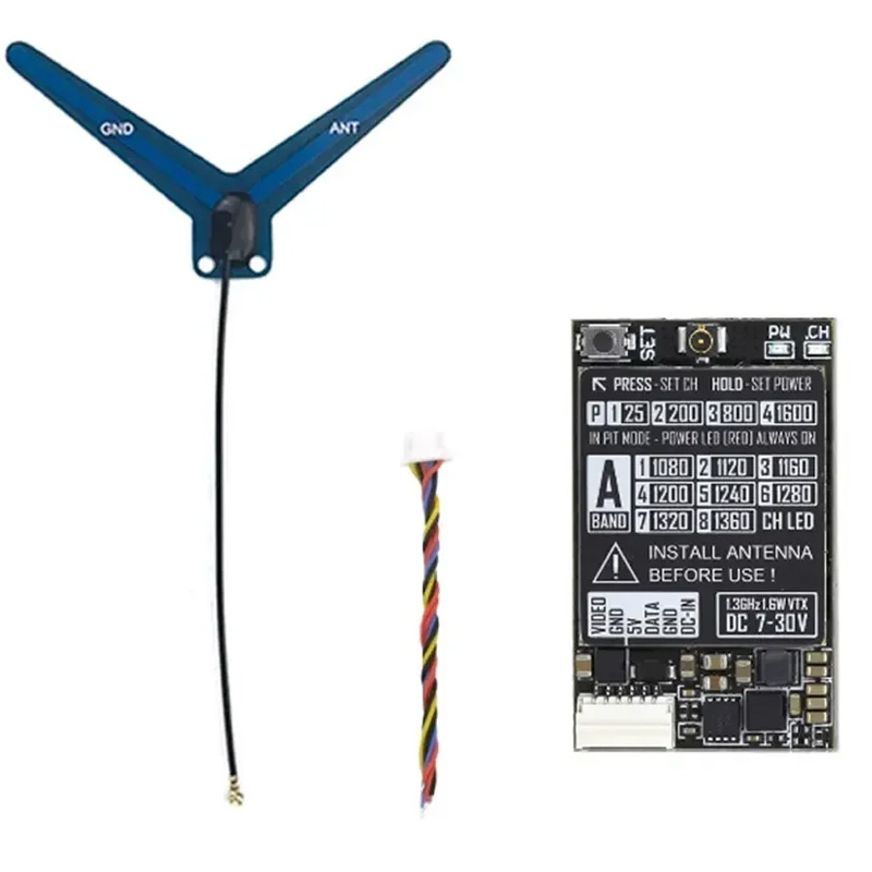 Rushfpv Rush 1.3G/1.2G VTX 8CH - Rc Hobbyking recension och pris