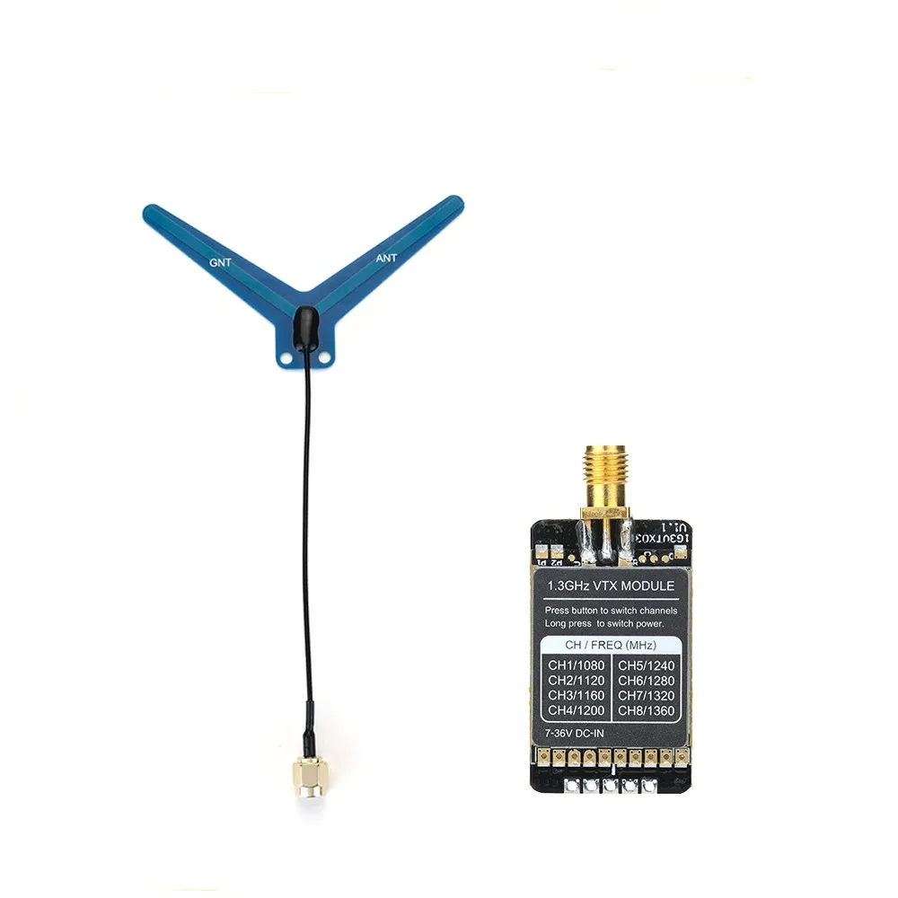 Rushfpv Rush 1.3G/1.2G VTX 8CH - Rc Hobbyking recension och pris