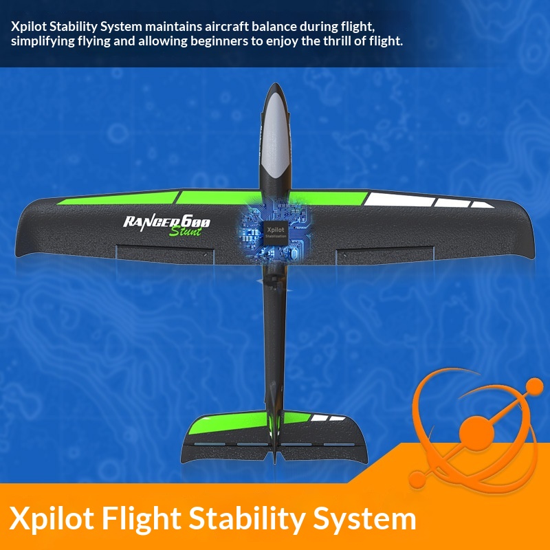 VOLANTEXRC 4 Channel RC Glider - Rc Glider Foam Wing recension och pris