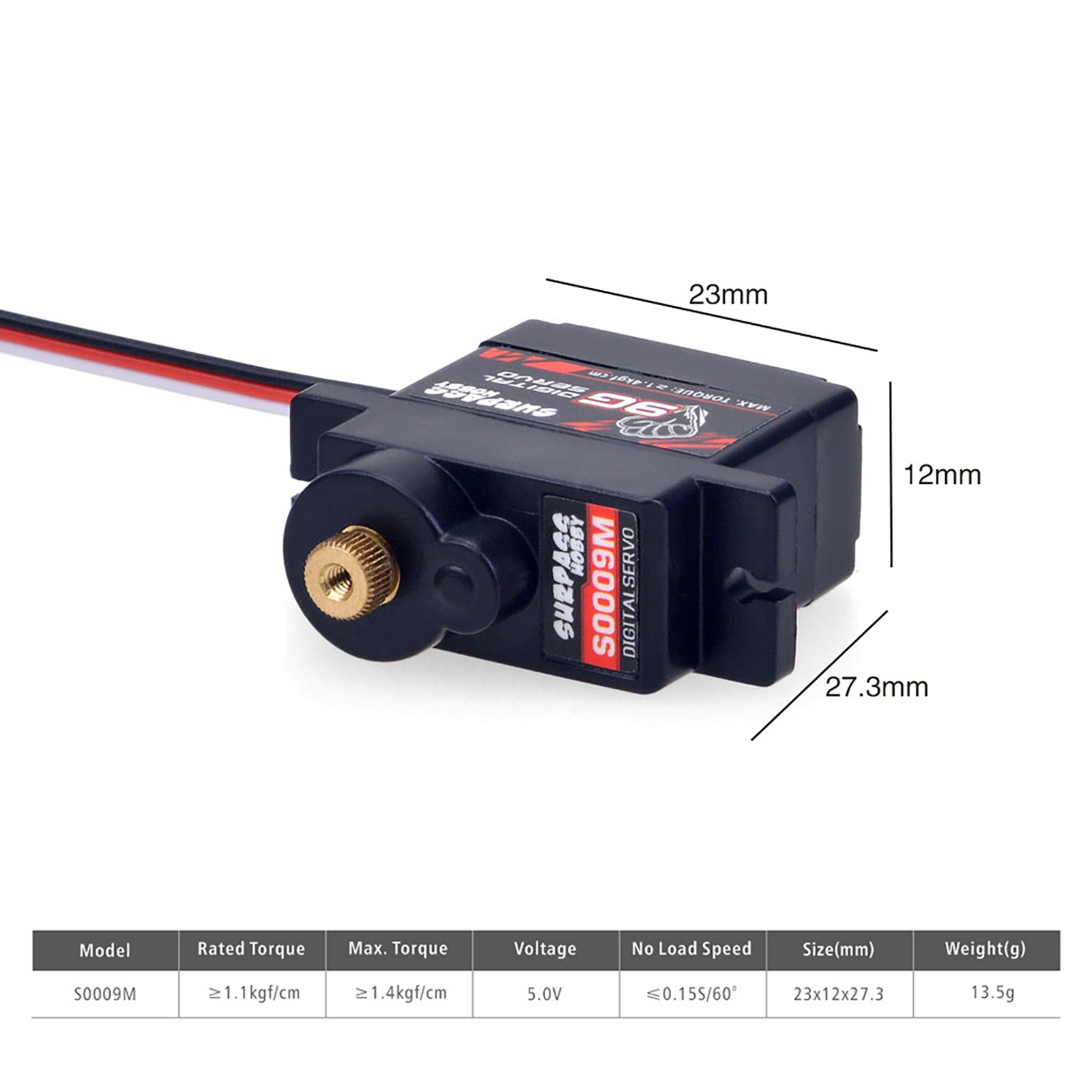 2g 3.7g 4.3g 6g 17g 25g Micro  - Rc Hobby Racing recension och pris