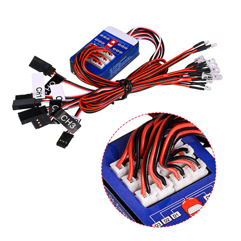 Rc 12 LED Lighting System Kit  - Rc Hobby Drift Car recension och pris