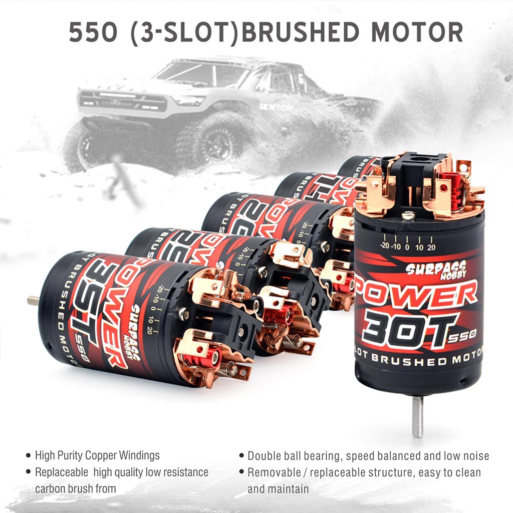 SURPASS HOBBY 540 550 Brushed  - Rc Hobby Motor recension och pris