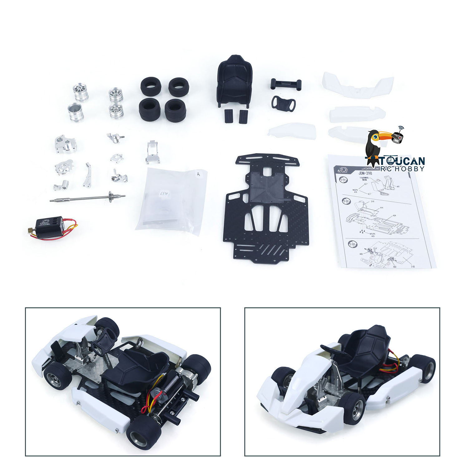 US Stock KIT JDM 298A 1/10 4x2 - Rc Hobby Motor recension och pris