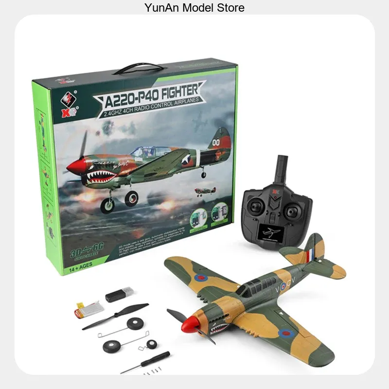 WLtoys XK A220 4CH RC Fighter  - Rc Glider Foam Wing recension och pris