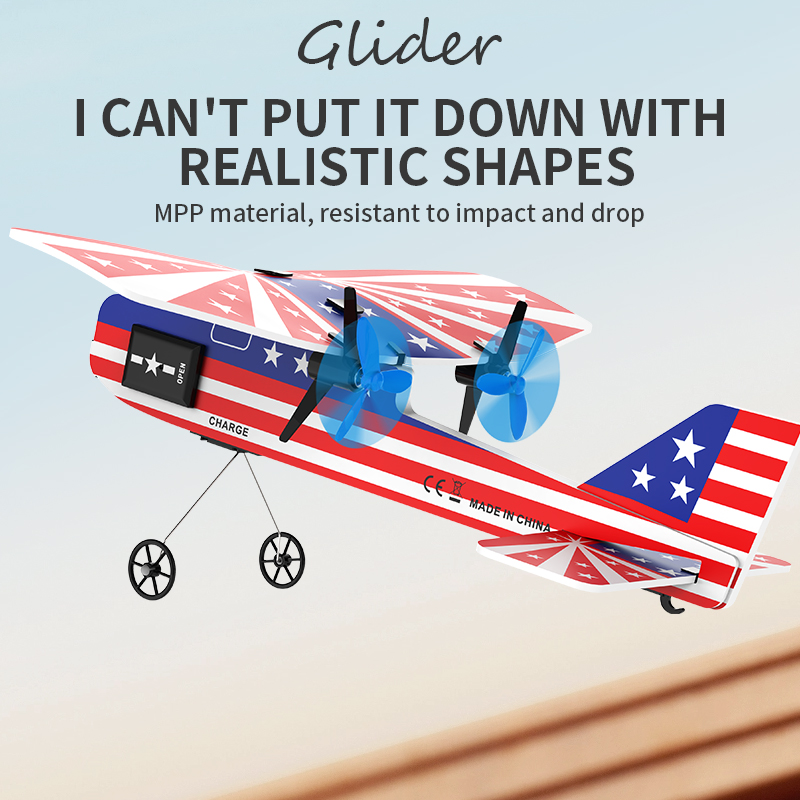 Mini RC Plane 2.4G 2CH Fixed W - Rc Glider Foam Wing recension och pris