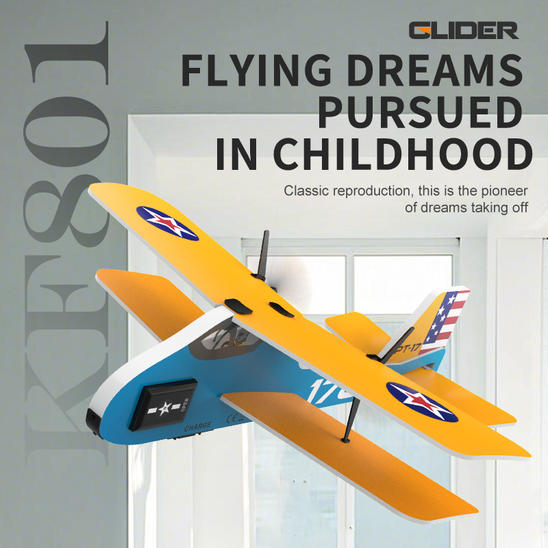 Mini RC Plane 2.4G 2CH Fixed W - Rc Glider Foam Wing recension och pris