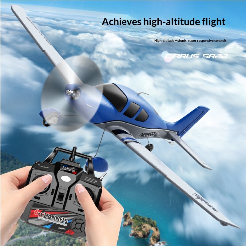 QIDI580 Cirrus SR22 Remote Con - Rc Glider Foam Wing recension och pris