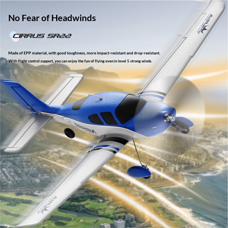 QIDI580 Cirrus SR22 Remote Con - Rc Glider Foam Wing recension och pris